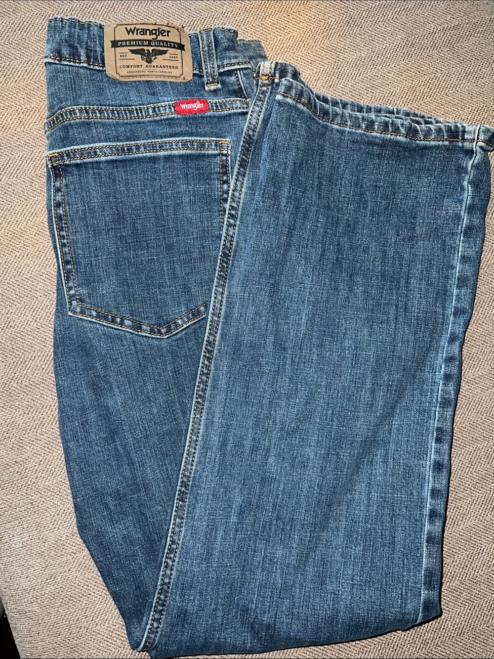 Wrangler Kids Jeans in Blue Denim